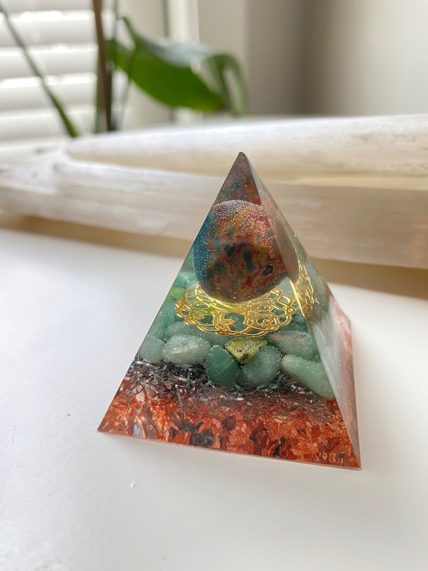 Crystal Energy Pyramid - Heart Space